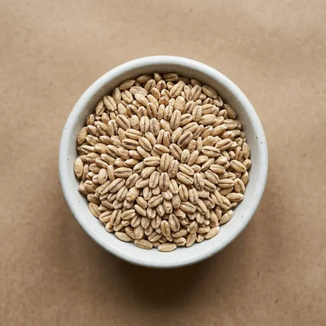 Barley grains