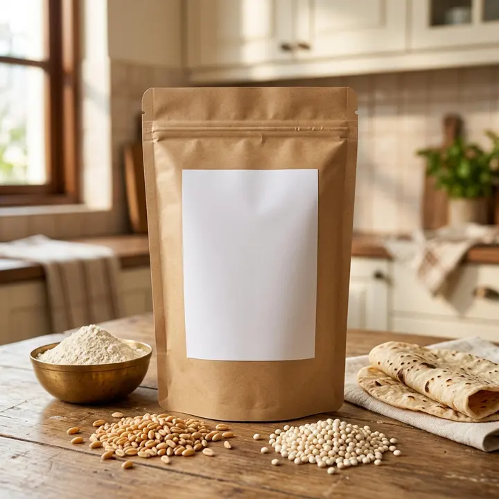 The Everyday Family Blend — a Graine pouch with its grains